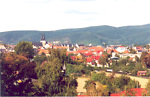 Blick �ber die Stadt Saalfeld