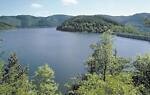 Blick �ber den Stausee Hohenwarte