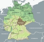 Deutschlandkarte 