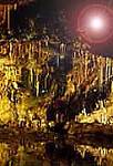 Blick in eine Grotte der Saalfelder Feengrotten