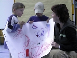 Hanka Giller und Kinder