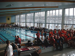 Wettkampf in der Saalfelder Schwimmhalle um den Feengrottenpokal 2004