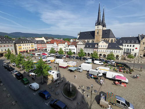 Wochenmarkt früher