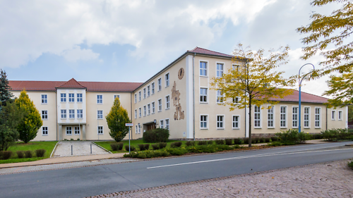 Ansicht  Staatliche Regelschule „Albert-Schweitzer" Saalfeld-Gorndorf