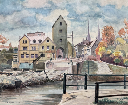 Ausstellung „SPUREN“ - Malerei & Zeichnungen von Dr. Herrmann Meyer und Gerhard Meyer Stadtmuseum Saalfeld