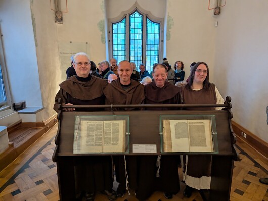 Bibliothek des Saalfelder Franziskanerklosters im Stadtmuseum Saalfeld wiederbelebt